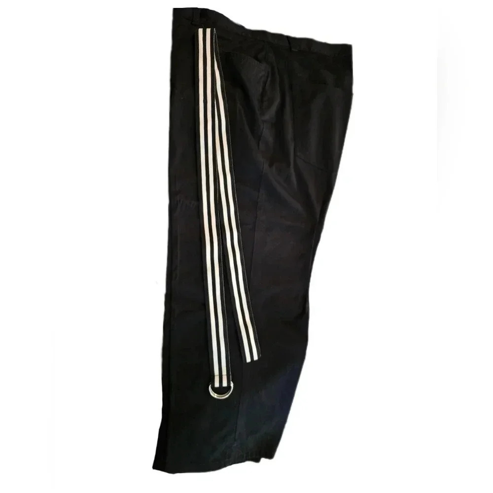 Chaps, Size 12, Black Stretch Slim Capris